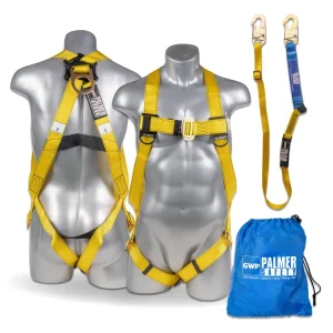 Full Body Harness with 6ft lanyard